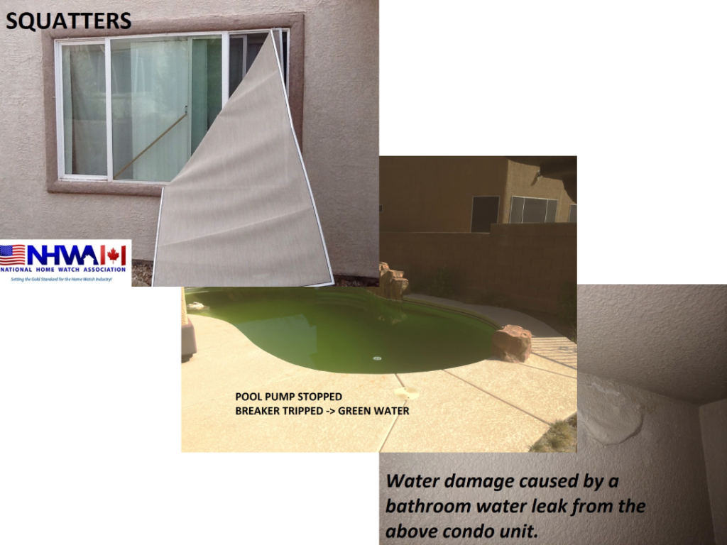 NHWA Squattersm water damage pool issues